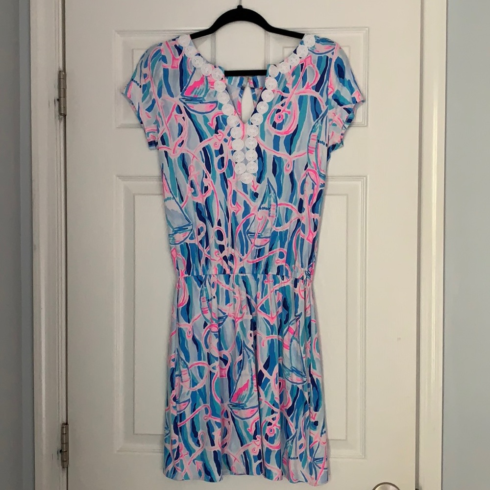 Lilly Pulitzer Stretch skirted romper